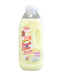 FRESH&CLEAN PREMIUM SAVON FABRIC SOFTENER CONCENTRATE FOR 72 WASHING 1,5L
